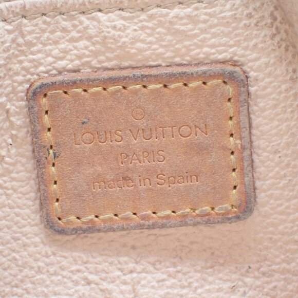LOUIS VUITTON Pochette Cosmetic Pouch Monogram Leather Brown BN M47515 02AA002 - Picture 13 of 14